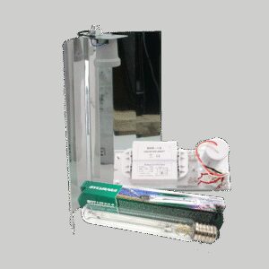 Sylvania Mari + Spiegelkap + Sylvania Grolux 600 Watt