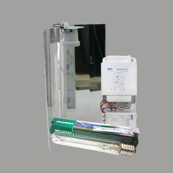 Sylvania ELT + Spiegelkap + Sylvania Grolux 600 Watt