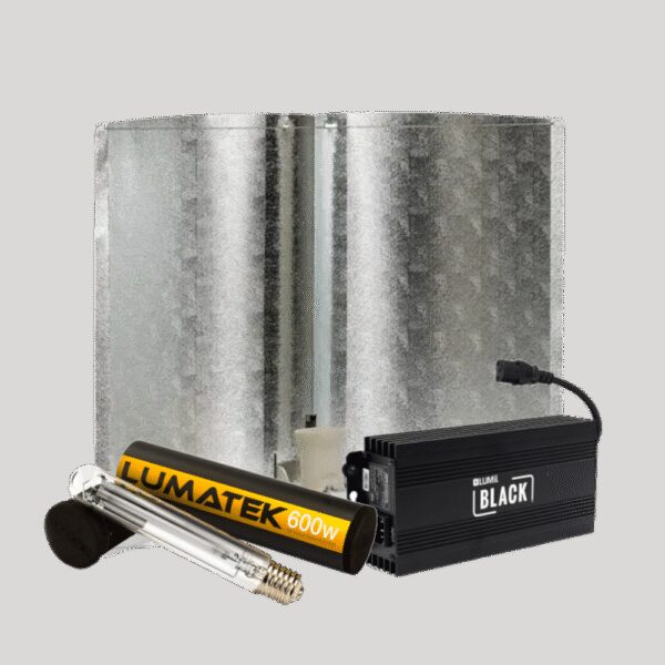 Lumatek Lumii Black + Azerwing Medium + Lumatek Dual Spectrum 600 Watt