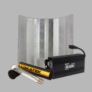 Lumatek Lumii Black + Hamerslagkap + Lumatek Dual Spectrum 600 Watt