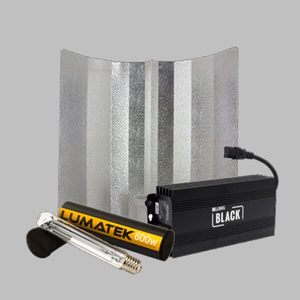 Lumatek Lumii Black + Hamerslagkap + Lumatek Dual Spectrum 600 Watt