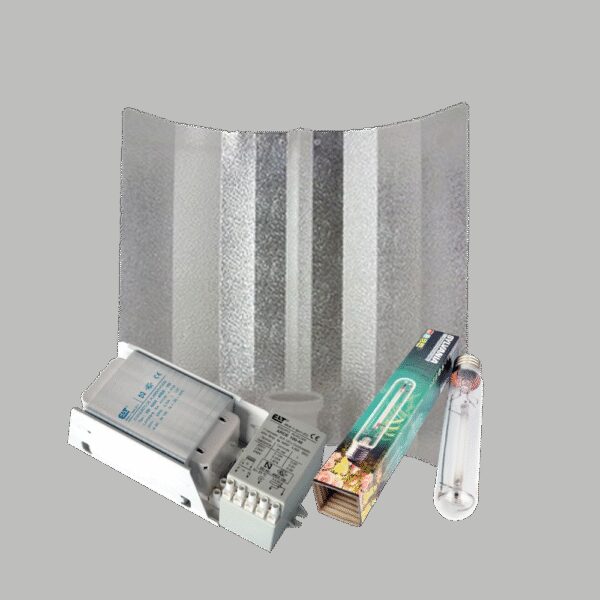 Sylvania ELT + Hamerslagkap + Sylvania Grolux 400 Watt