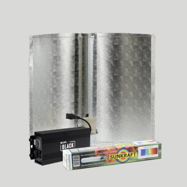 Prima Klima Lumii Black + Azerwing Medium + Sunkraft 600 Watt