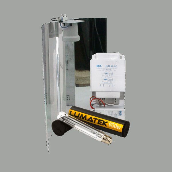 Lumatek ELT + Spiegelkap + Lumatek Dual Spectrum 600 Watt